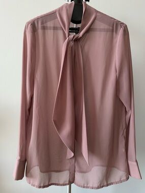 Dusty rose blouse